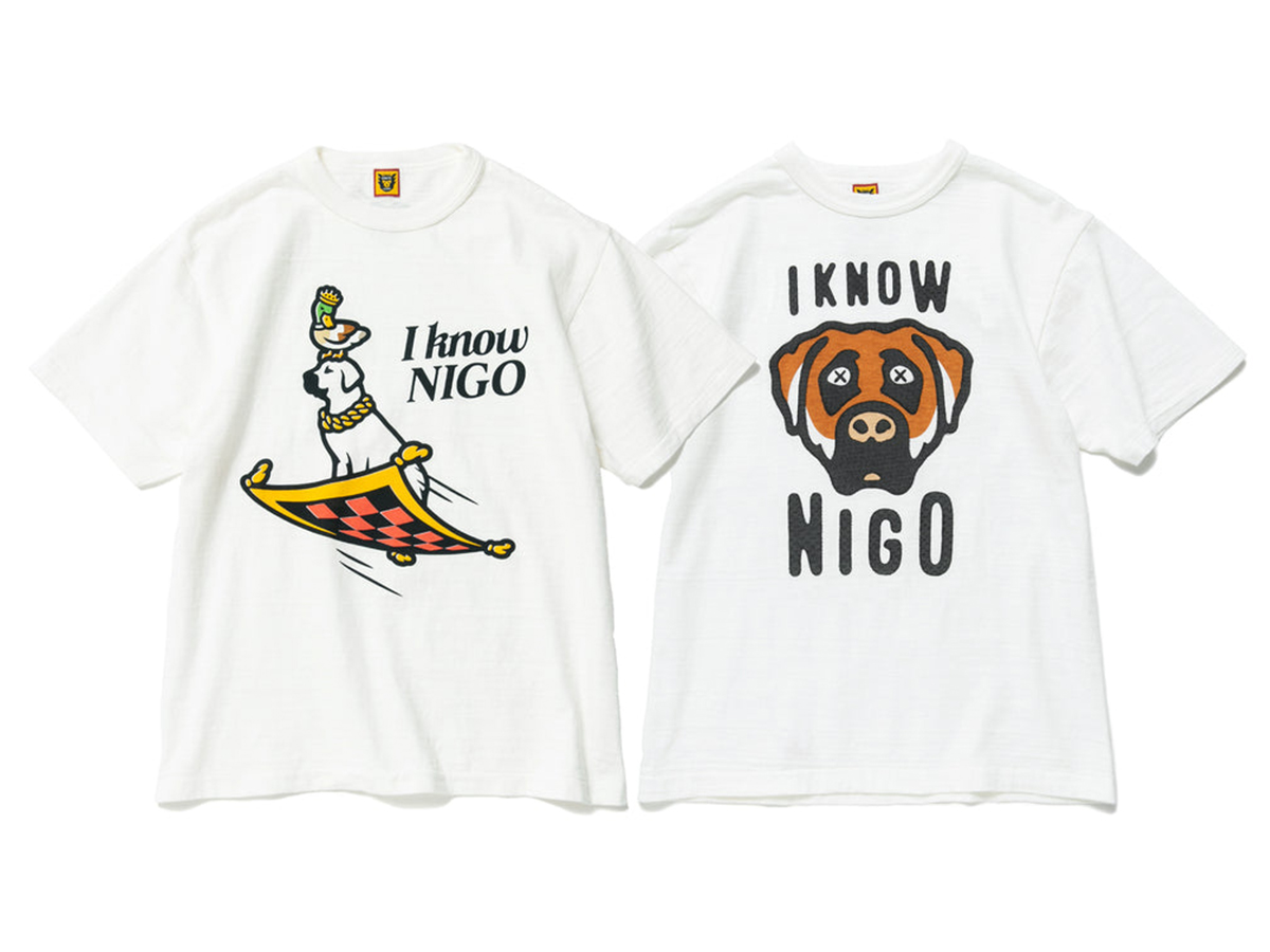 카우스 협업 포함, 휴먼 메이드가 <I KNOW NIGO> 발매 기념 티셔츠 컬렉션을 내보인다